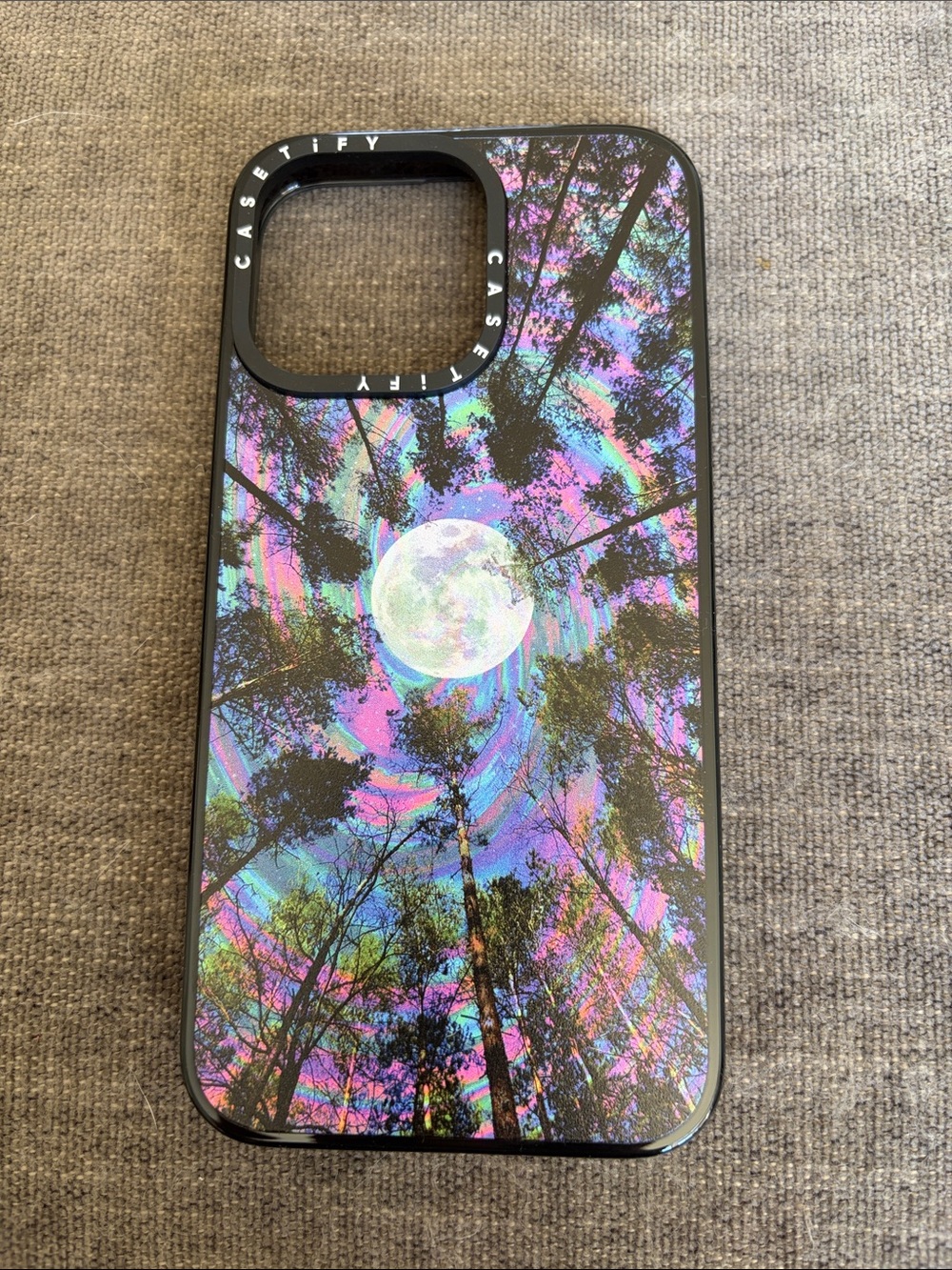 Casetify x Cajucart Moon Swirl iPhone 15 ProMax phone case.  Excellent Cond!